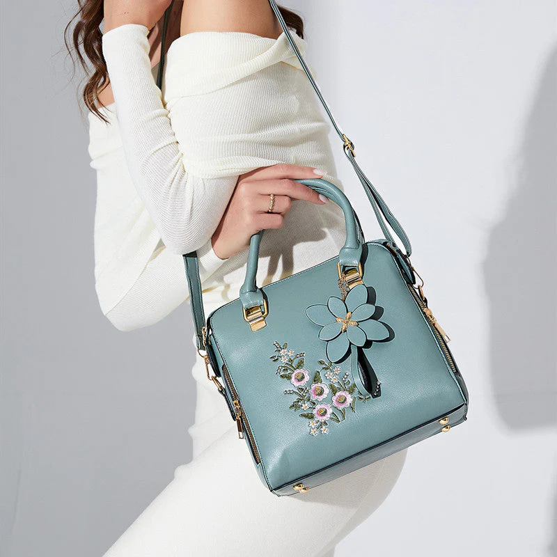 Enchanted Garden 3D Floral Handbag - Image 11