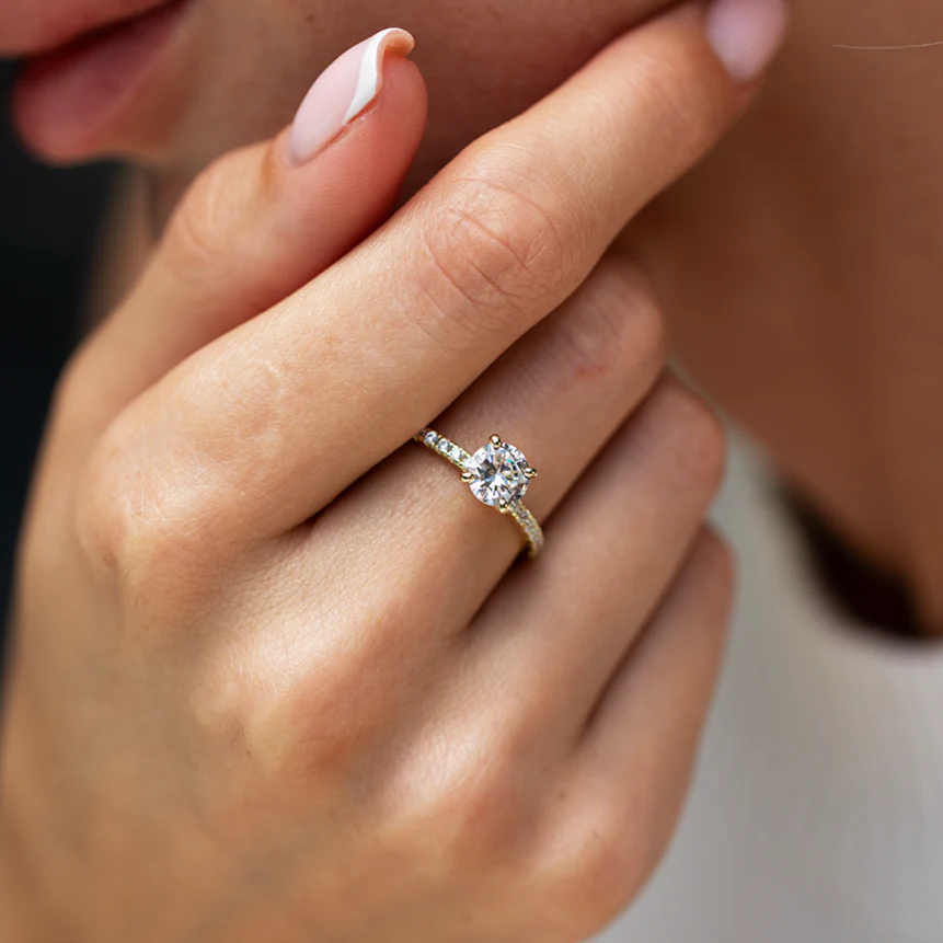 Eternal Blossom Gold Ring - Image 11