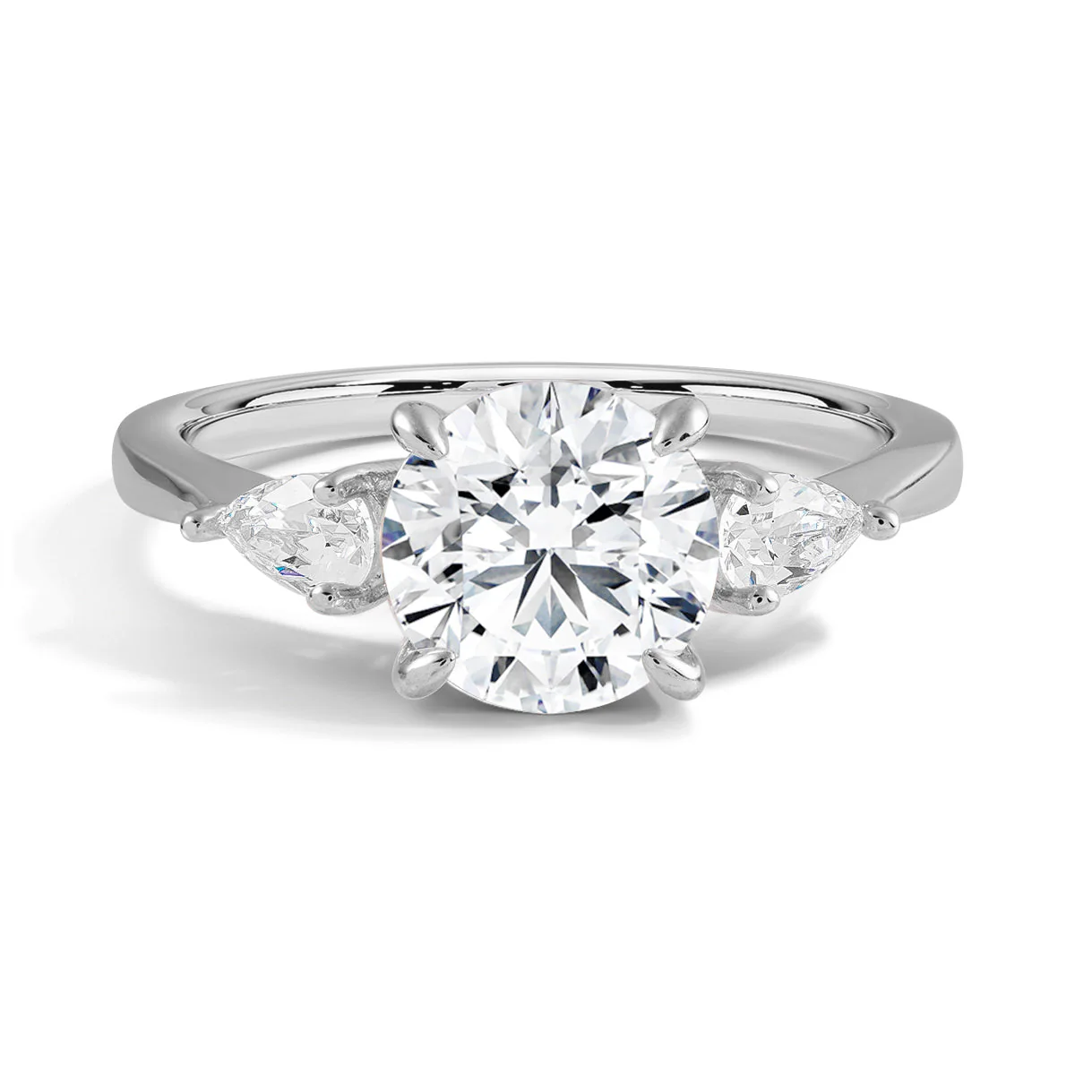 Eternal Blossom Moissanite Engagement Ring