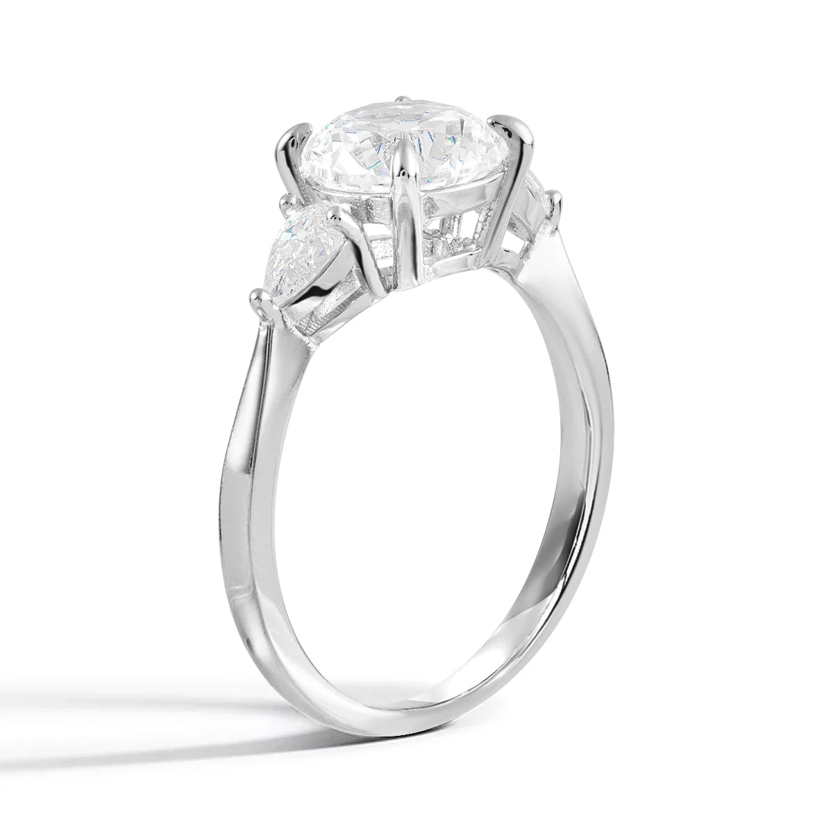 Eternal Blossom Moissanite Engagement Ring - Image 3