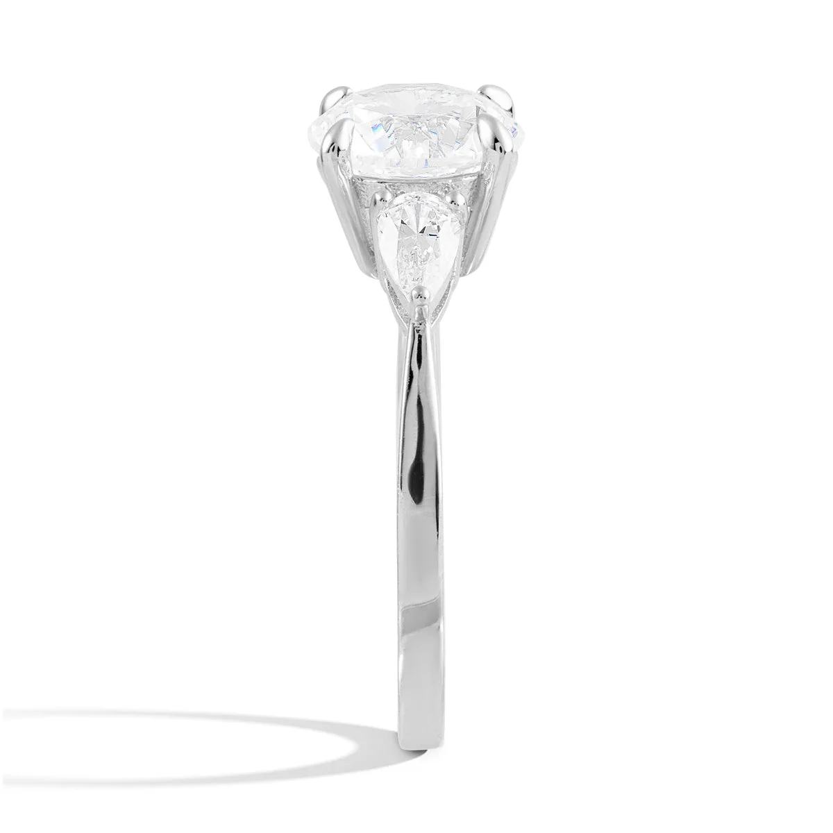 Eternal Blossom Moissanite Engagement Ring - Image 4