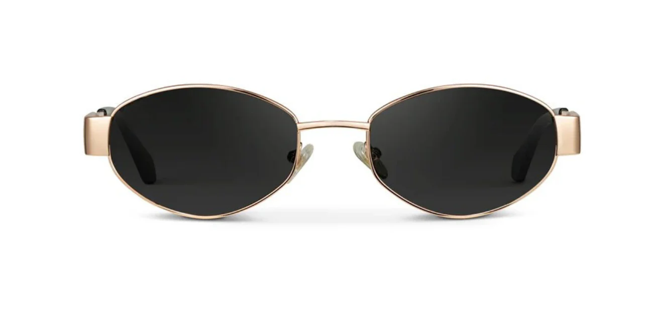 Eternal Elegance Oval Sunglasses - Image 2