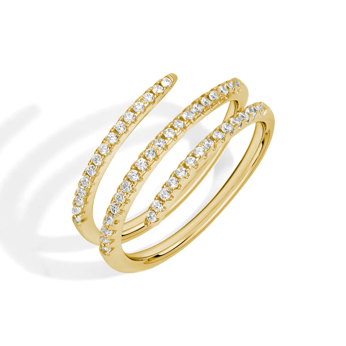 Eternal Flame Moissanite Ring - Image 11