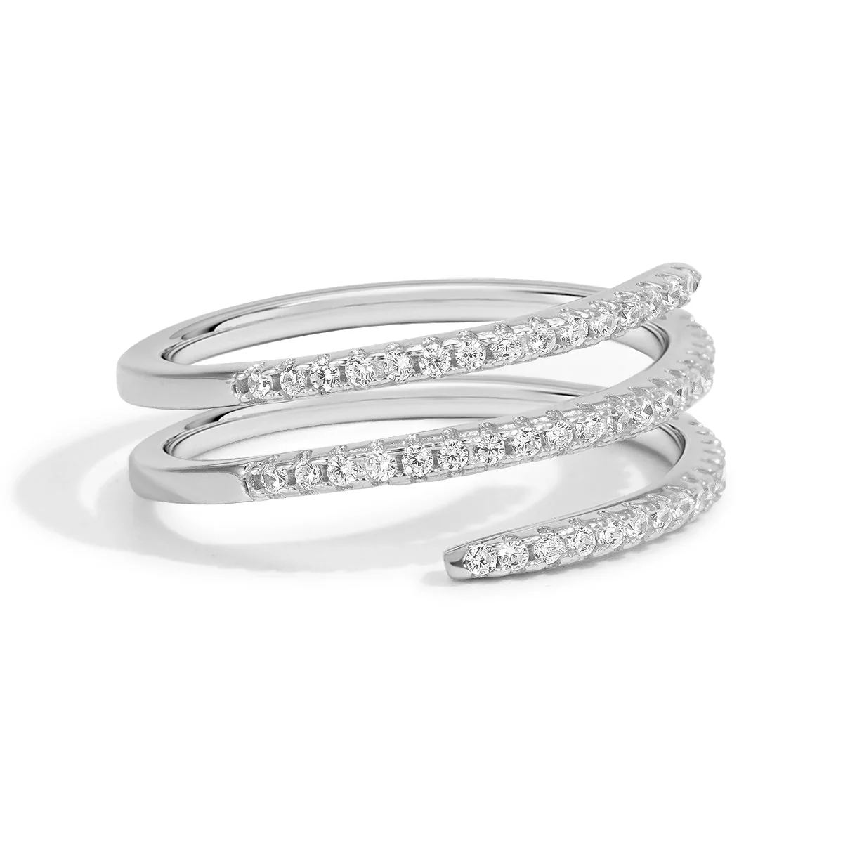 Eternal Flame Moissanite Ring - Image 3