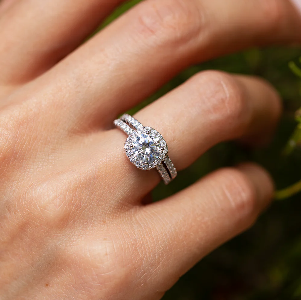 Eternal Grace Moissanite Ring - Image 11