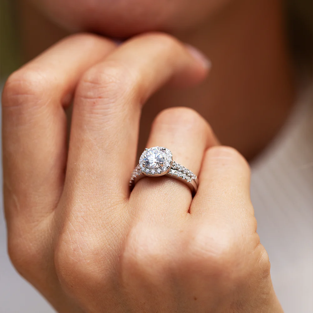 Eternal Grace Moissanite Ring - Image 8