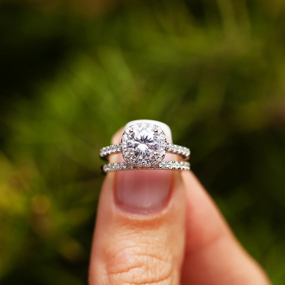 Eternal Grace Moissanite Ring - Image 9