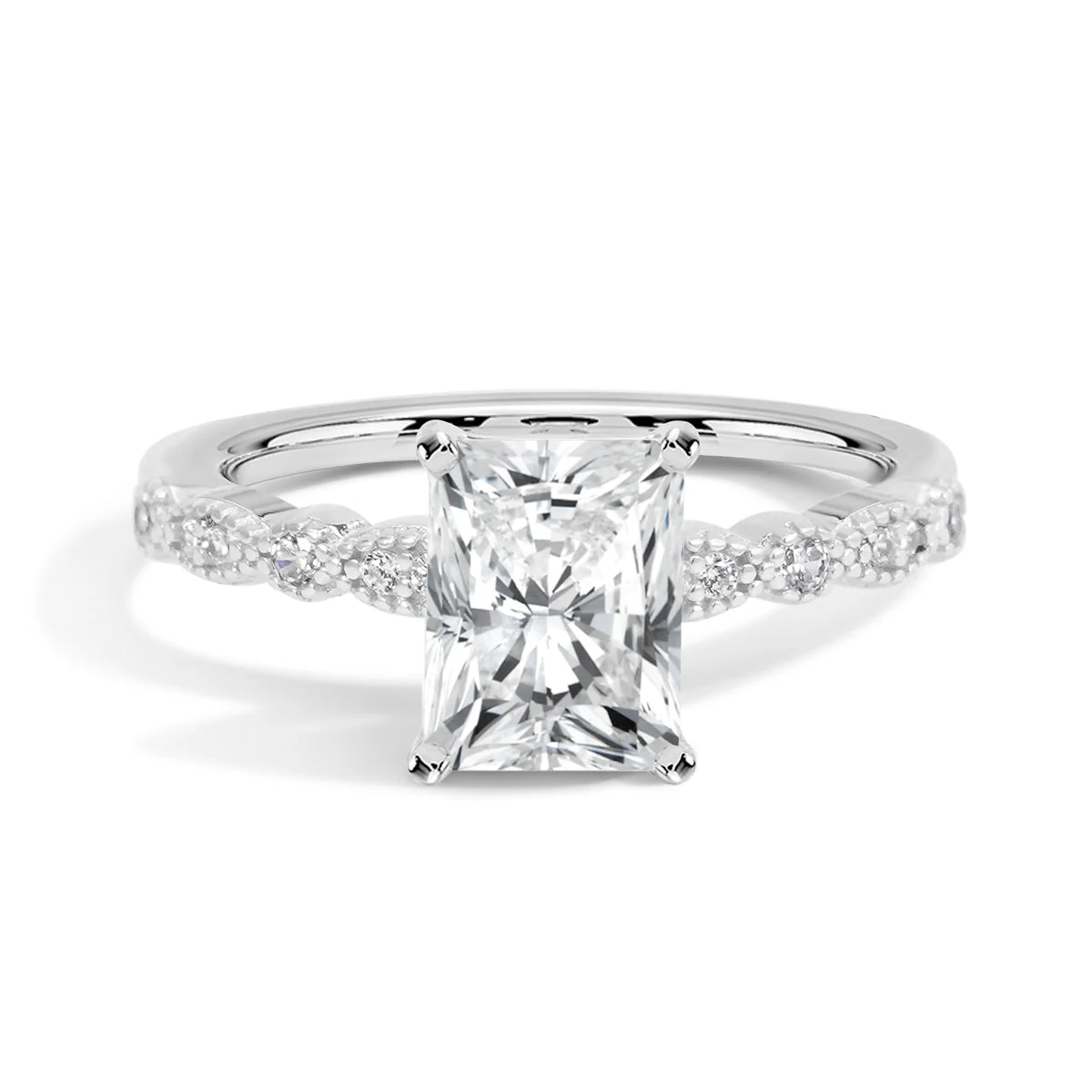 Eternal Grace Moissanite Solitaire Ring - Image 2