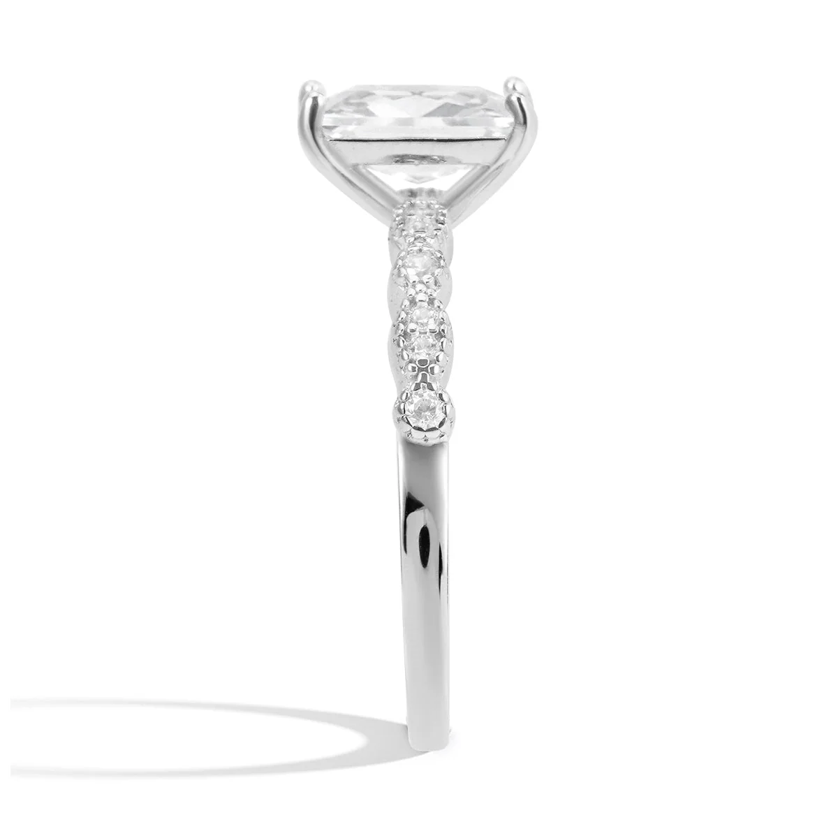 Eternal Grace Moissanite Solitaire Ring - Image 4