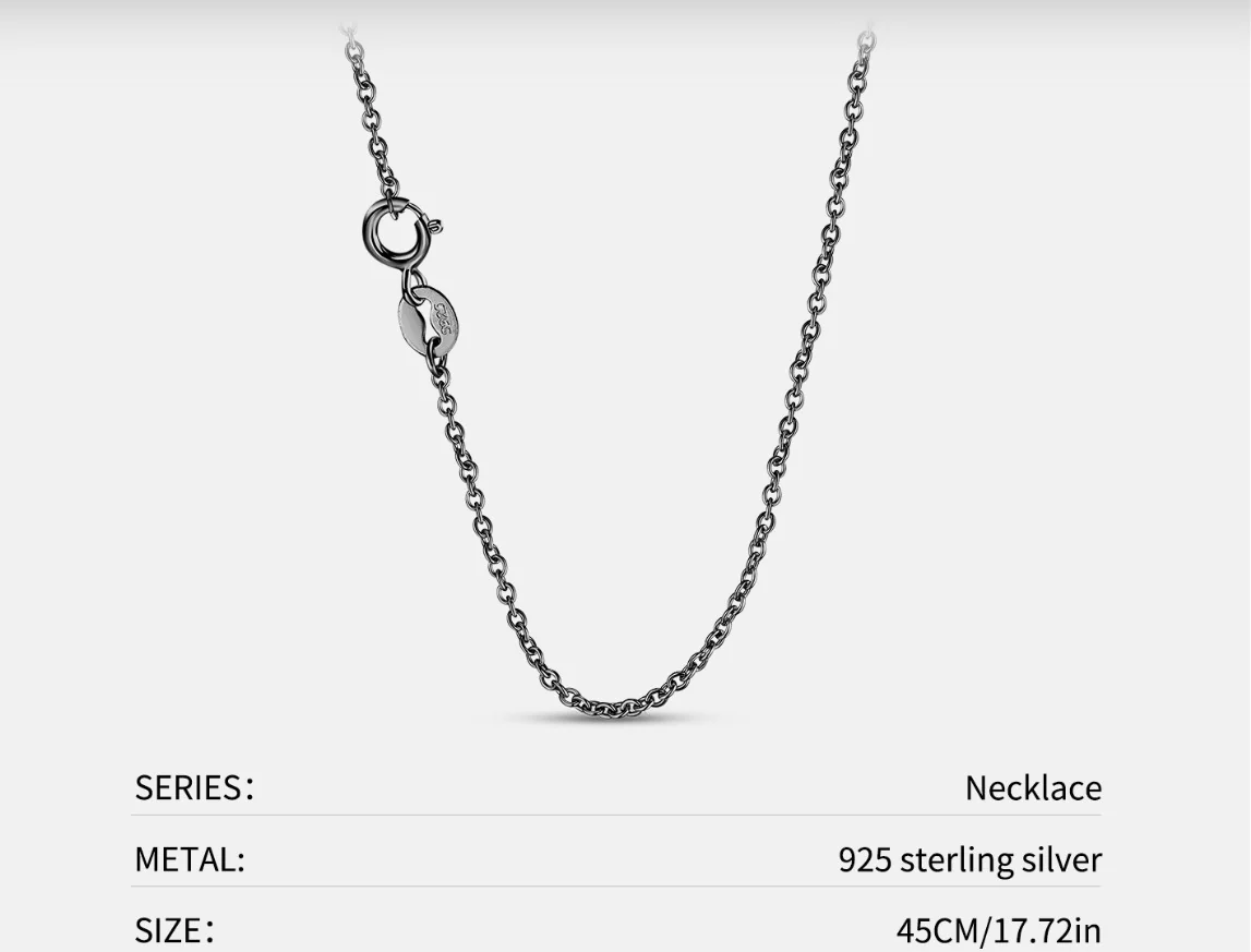 Eternal Love Skull Heart Necklace - Image 3