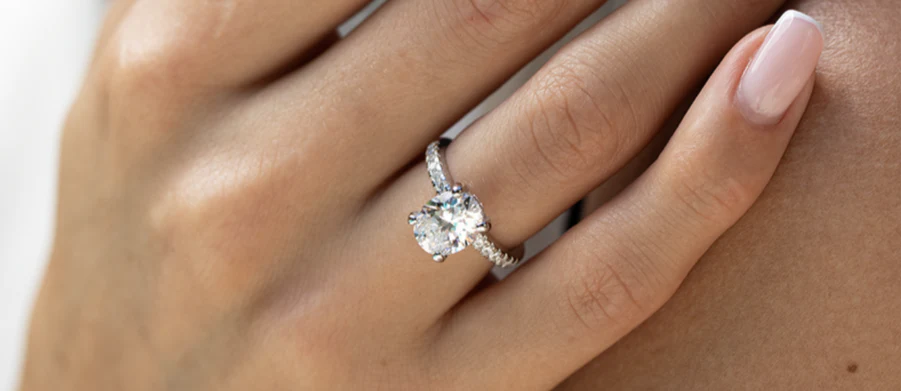 Eternal Radiance Moissanite Solitaire Ring - Image 10