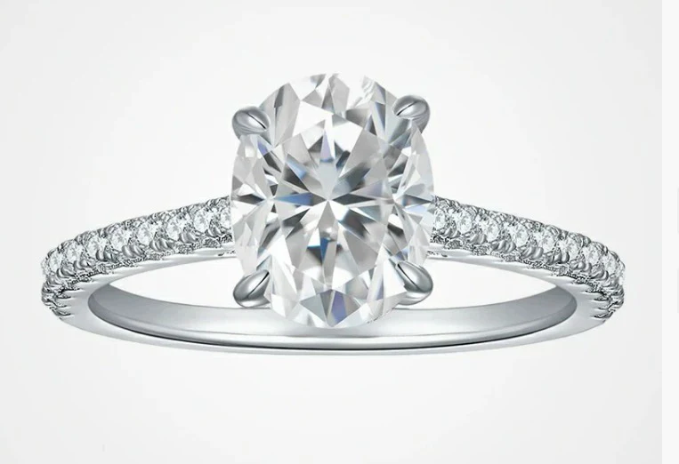 Eternal Radiance Moissanite Solitaire Ring - Image 11