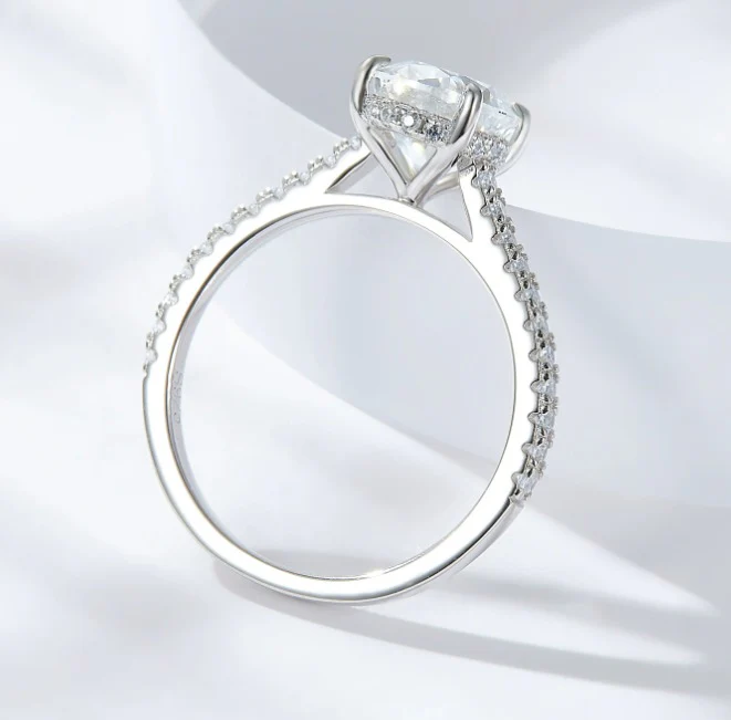 Eternal Radiance Moissanite Solitaire Ring - Image 12