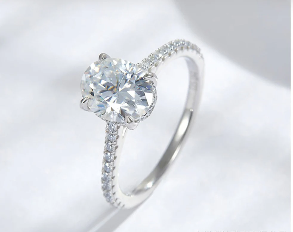 Eternal Radiance Moissanite Solitaire Ring - Image 13
