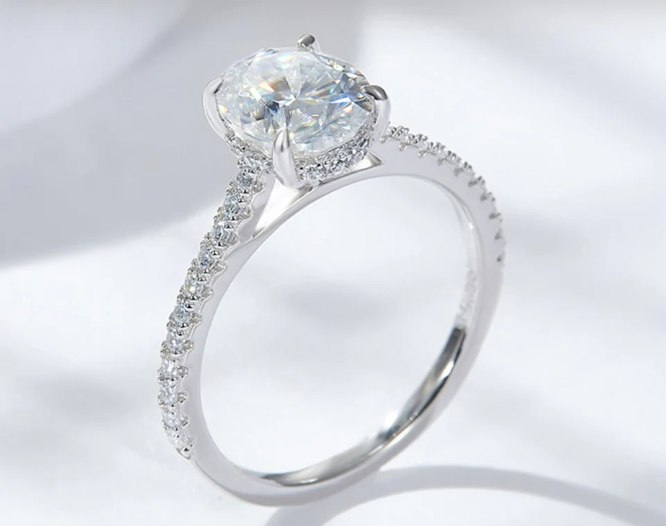 Eternal Radiance Moissanite Solitaire Ring - Image 15