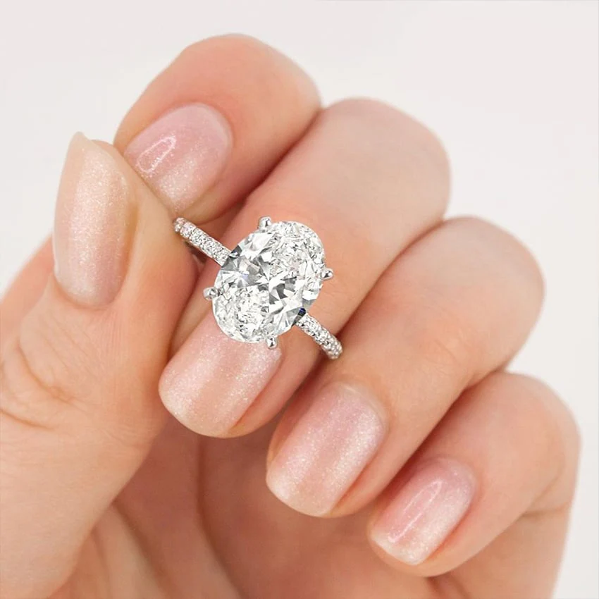 Eternal Radiance Moissanite Solitaire Ring - Image 7