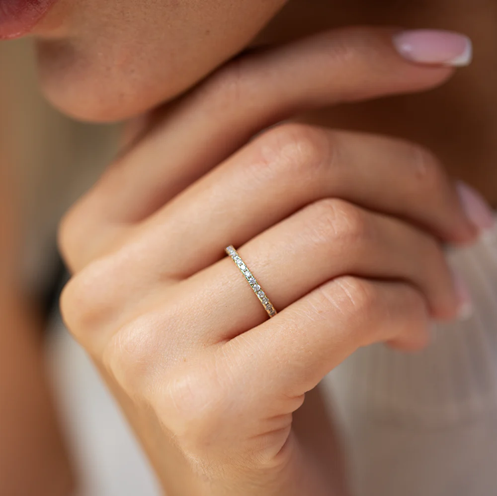 Eternal Radiance Sterling Silver Ring - Image 7