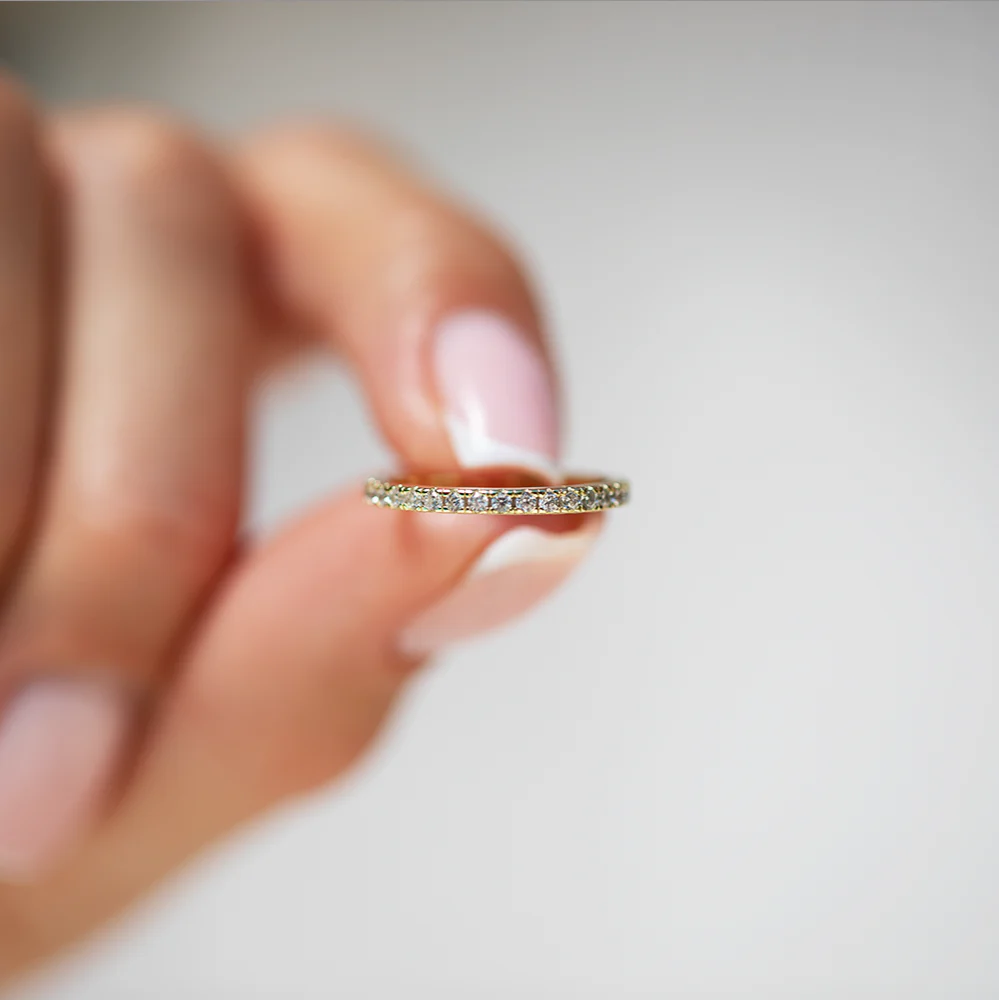 Eternal Radiance Sterling Silver Ring - Image 8