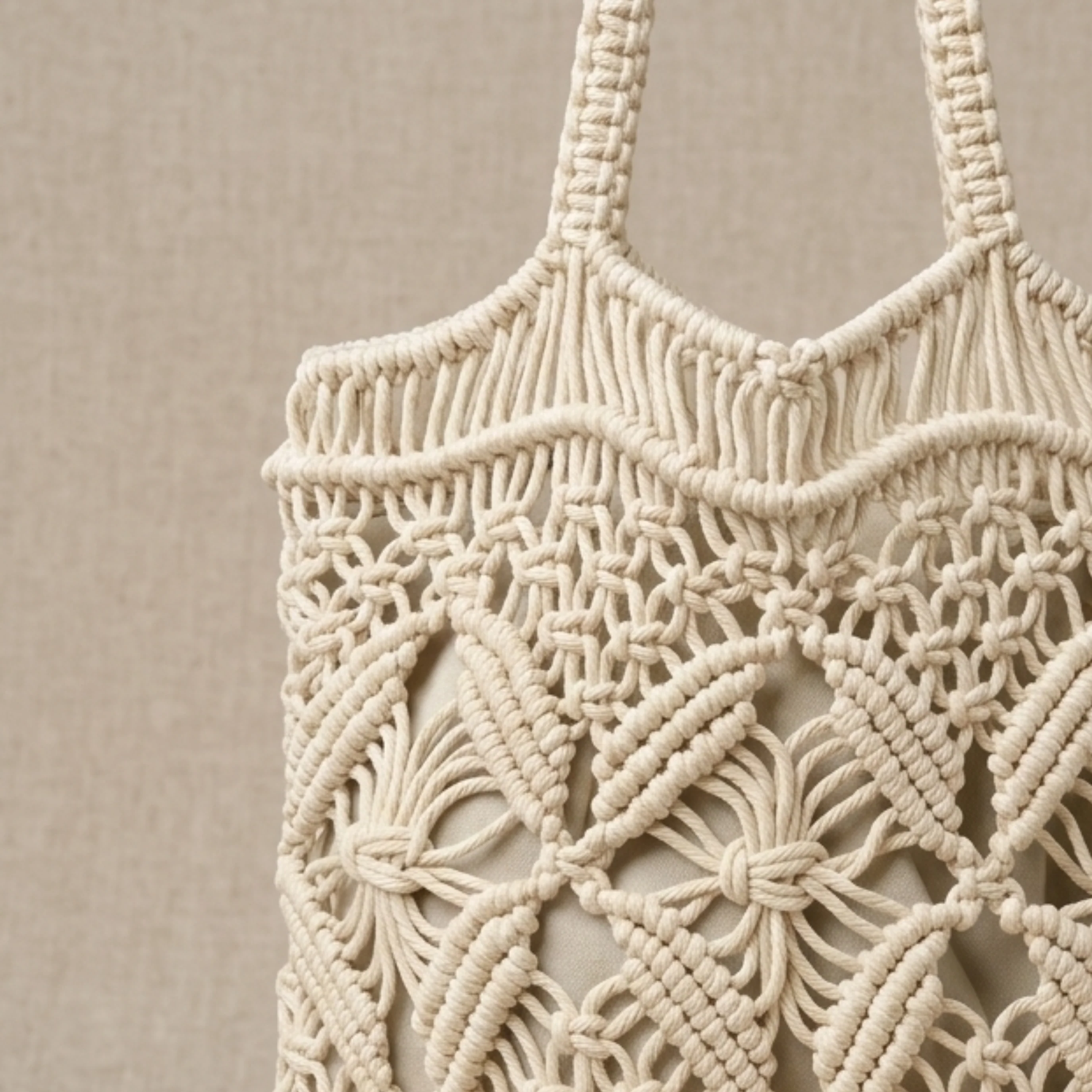 Ethnic Fringe Woven Crossbody Bag with Hollow Design – Sustainable Bag - Image 5