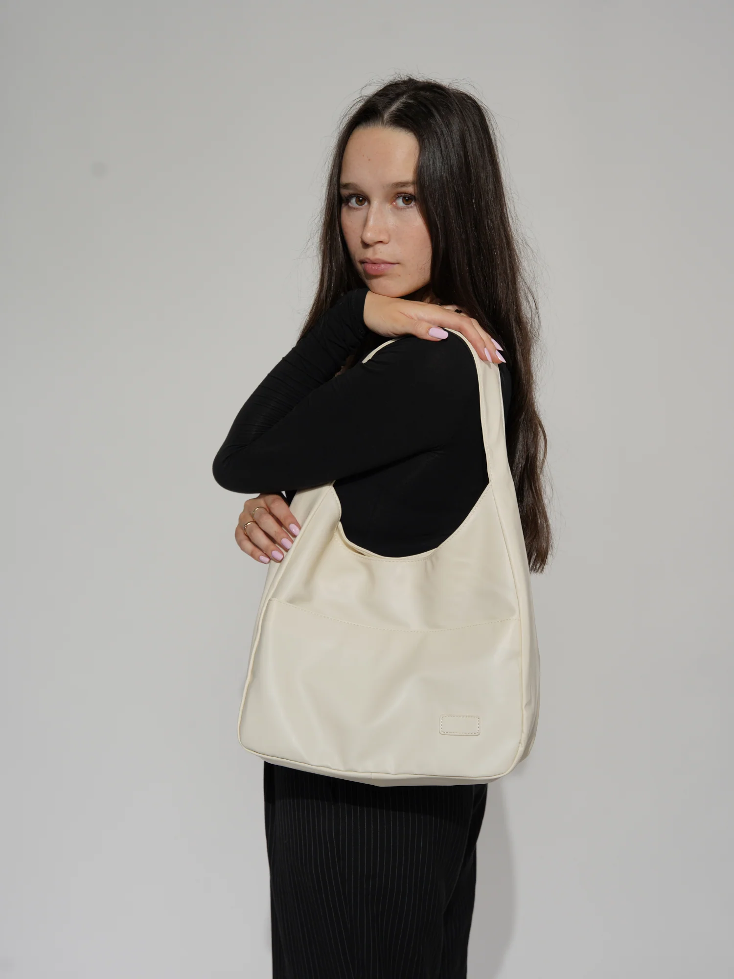 Elegant Vegan Leather Everyday Tote - Image 11