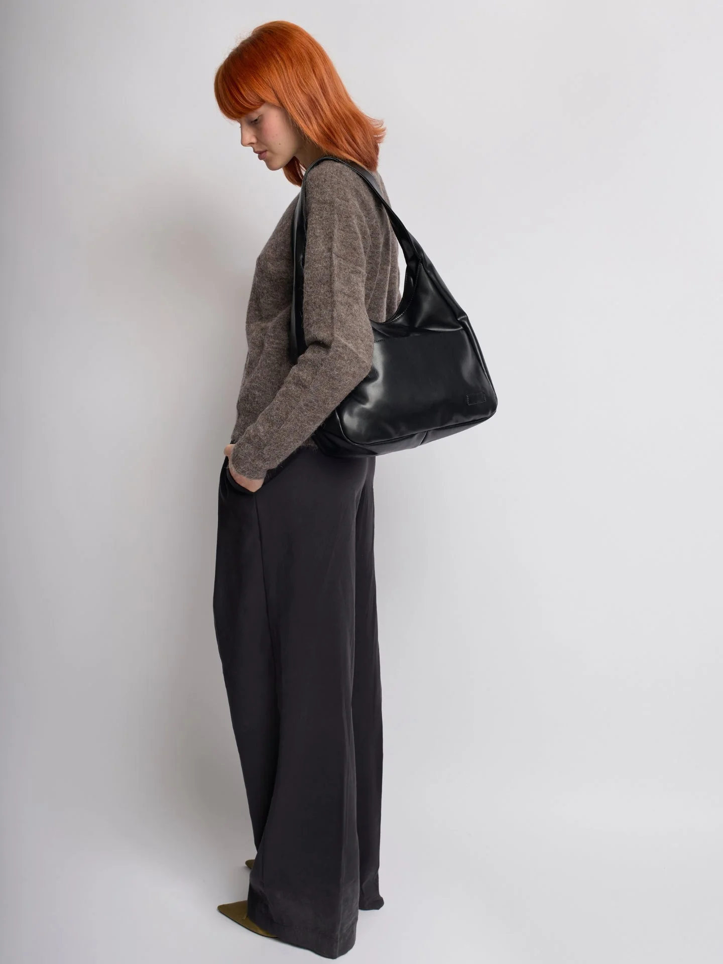 Elegant Vegan Leather Everyday Tote - Image 5