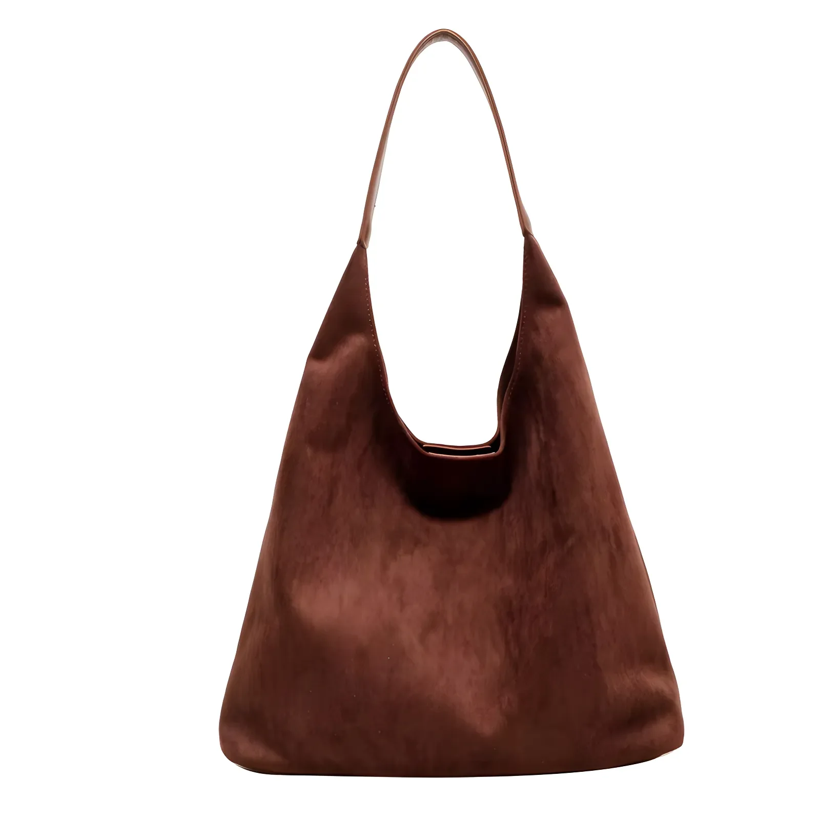 Chic Vegan Suede Everyday Tote - Image 4