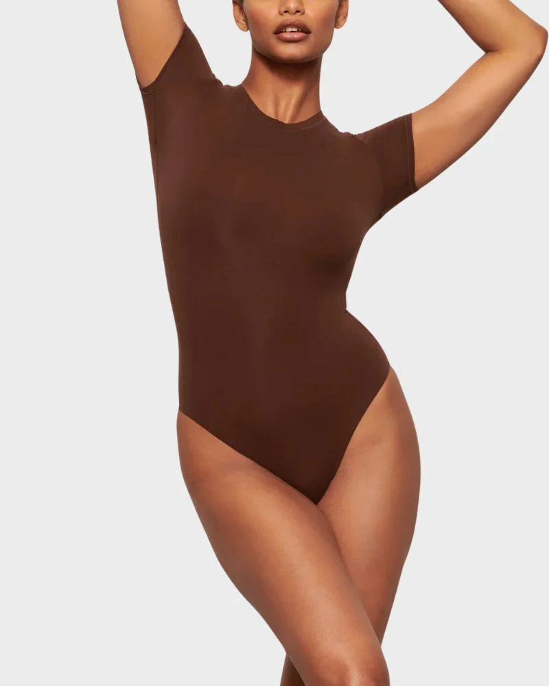 Everyday Wear Seamless T-shirt Bodysuit - Image 7