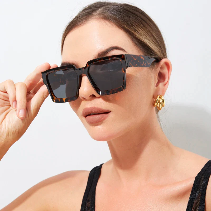 Eternal Elegance Square 70s-Inspired Bio-Based Sunglasses - Image 5