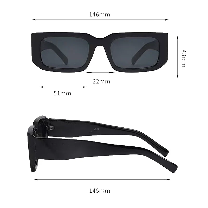 Ekon All Black Polarized Sunglasses - Image 3