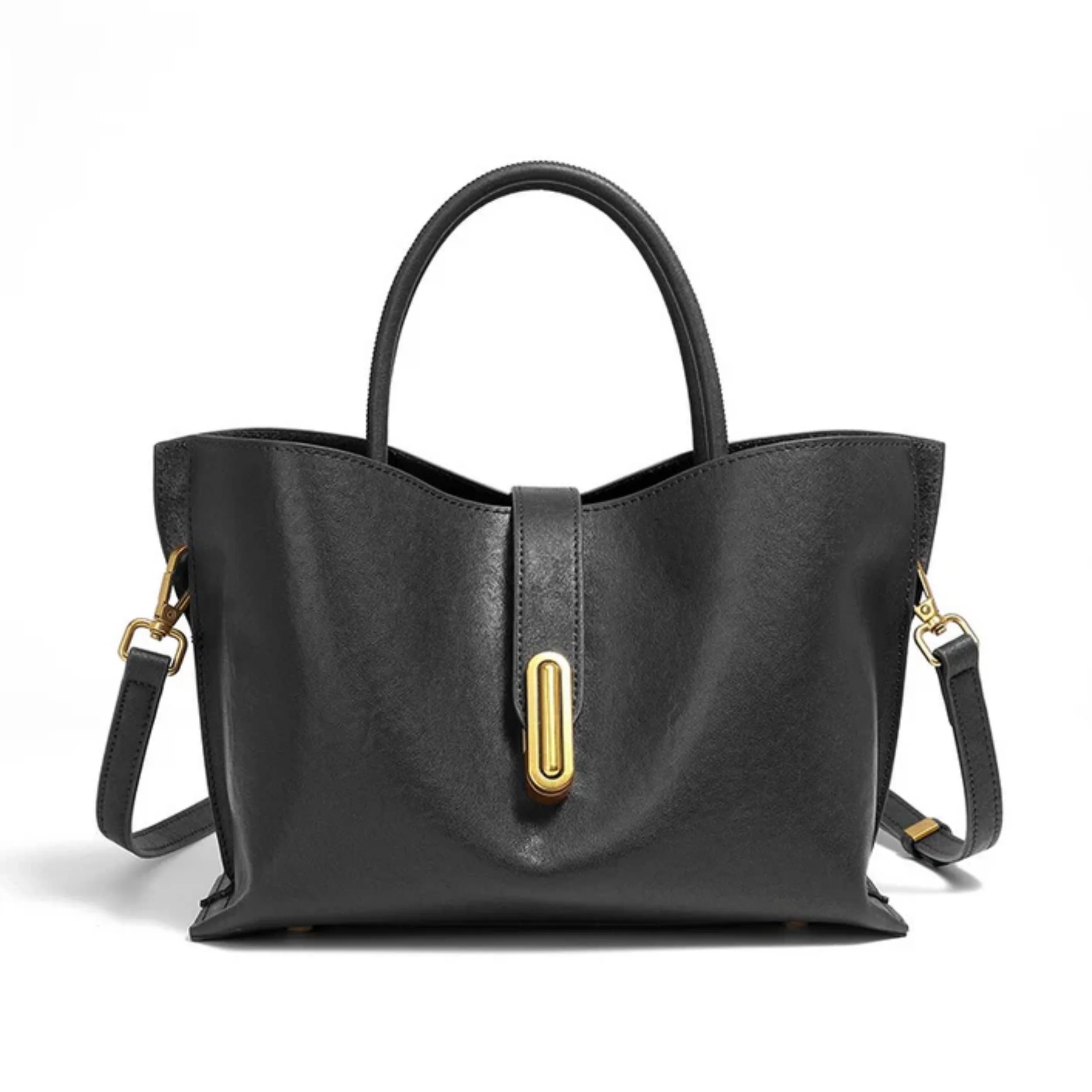 Fraulein Genuine Cowhide Crossbody Tote Bag - Image 2