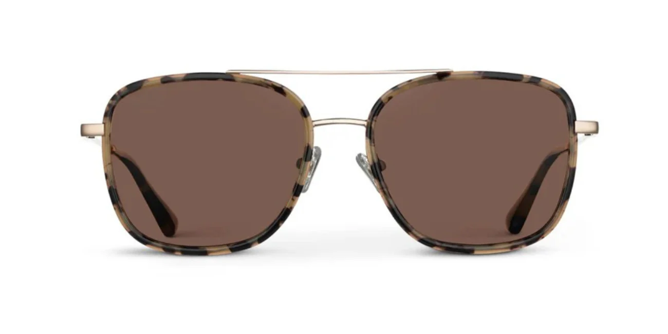 Aurora Luxe Polarized Aviator Sunglasses - Image 2