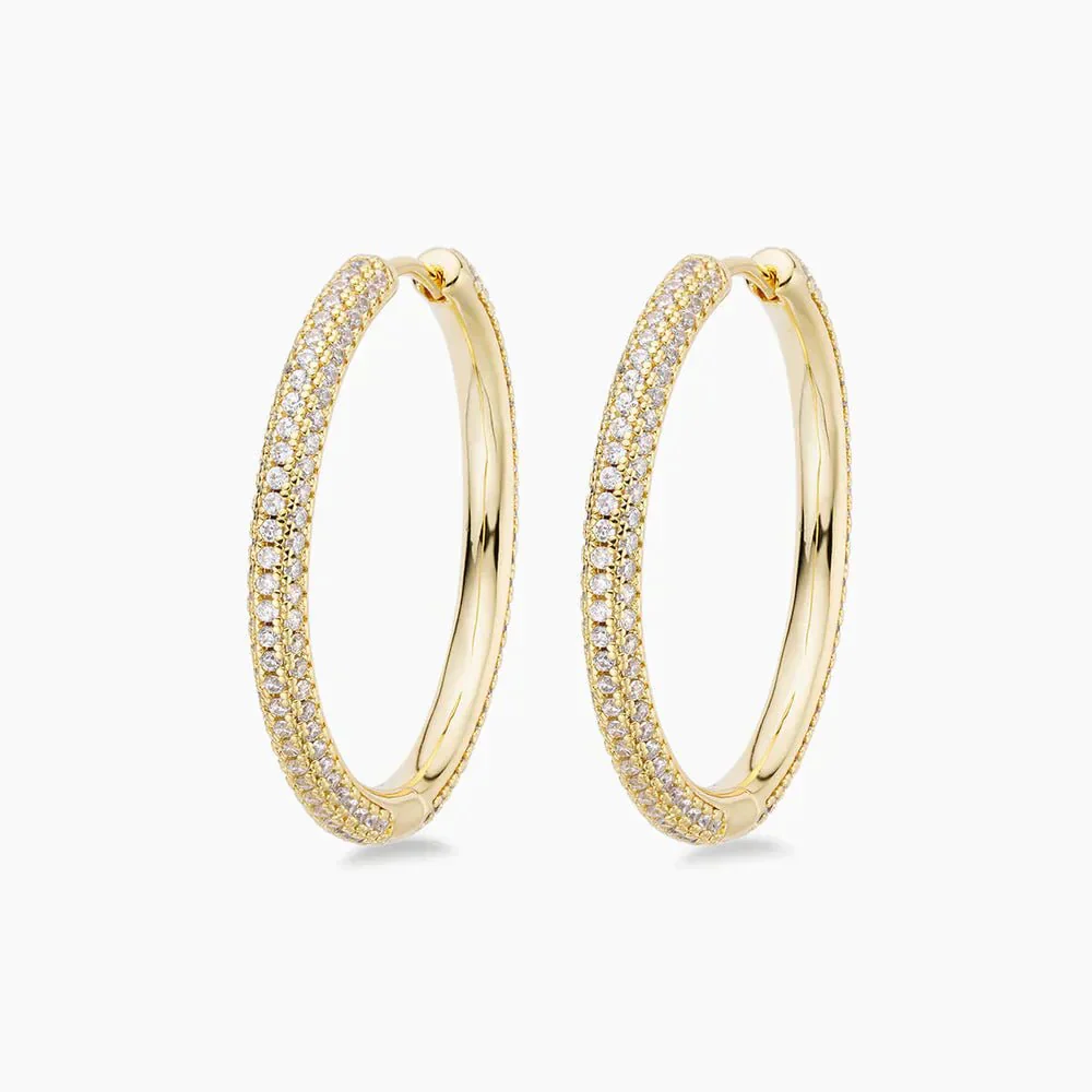 Halo Hoop Earrings - Image 3