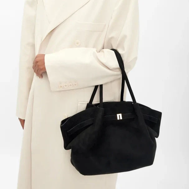 Allure Maxi Suede Tote Bag - Image 5