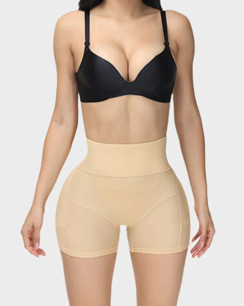 High-Waist Seamless Butt Lifting Shaping Shorts - Image 2