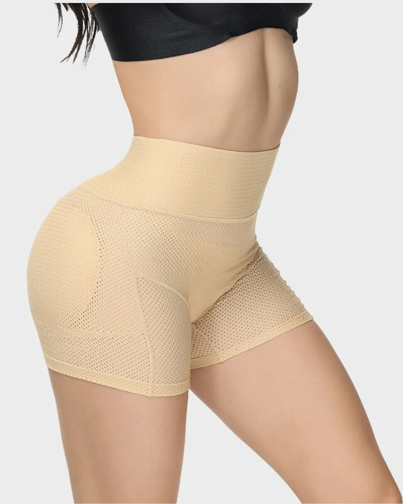 High-Waist Seamless Butt Lifting Shaping Shorts - Image 3