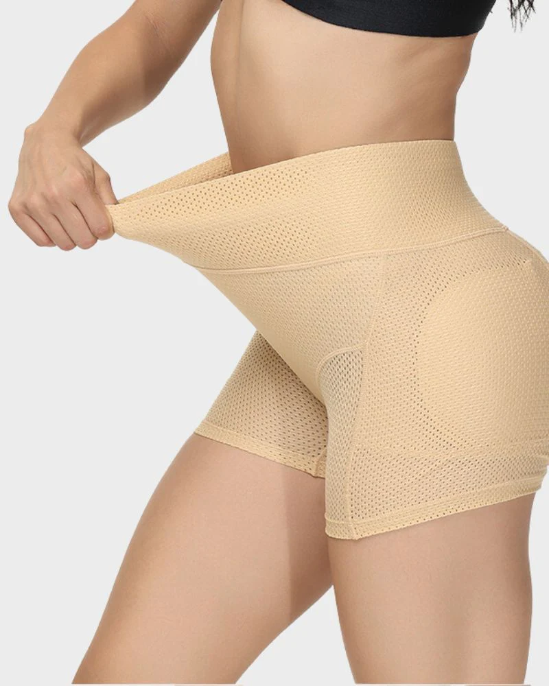 High-Waist Seamless Butt Lifting Shaping Shorts - Image 4