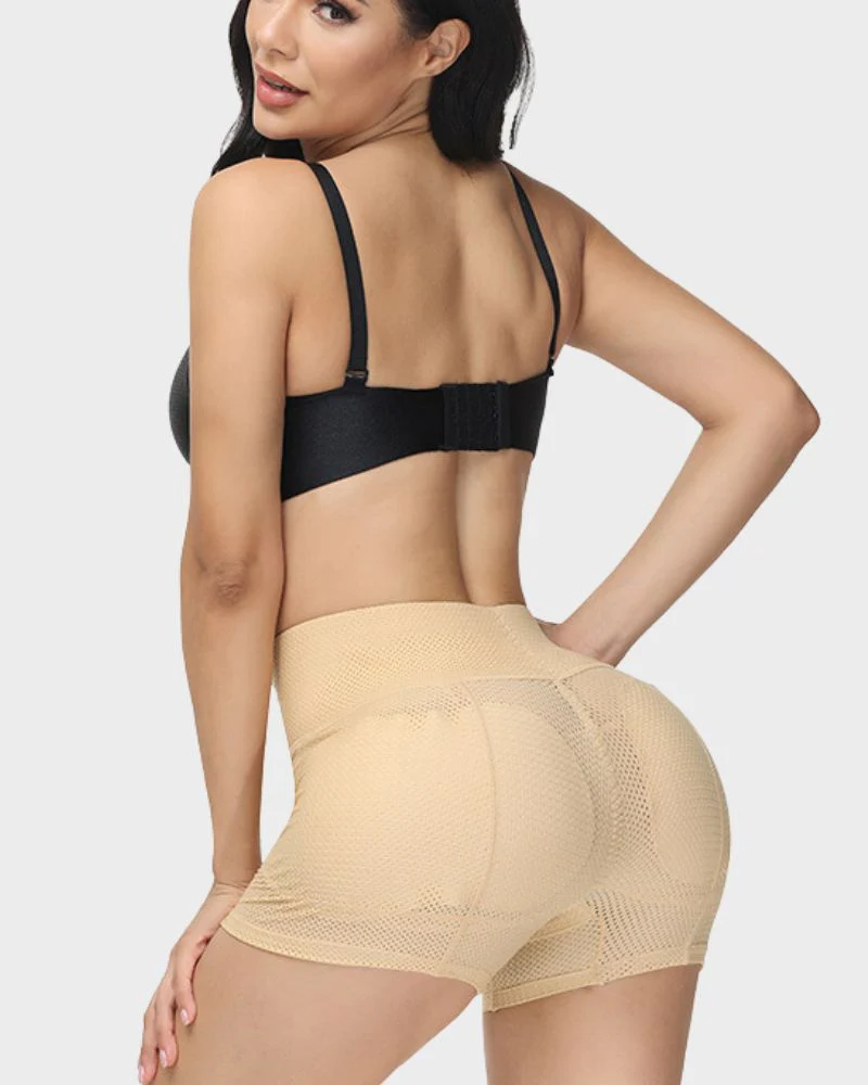 High-Waist Seamless Butt Lifting Shaping Shorts - Image 7