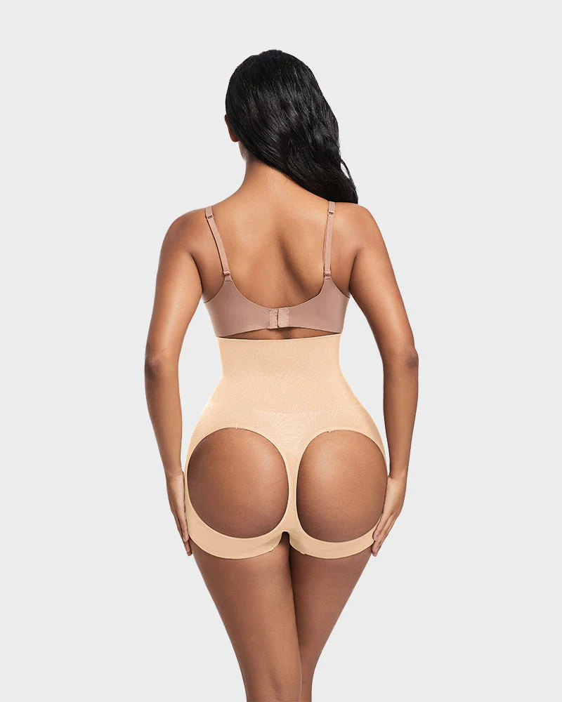High-Waist Seamless Butt Lifting Shaping Shorts - Image 16