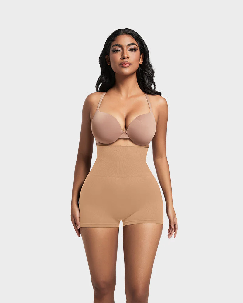 High-Waist Seamless Butt Lifting Shaping Shorts - Image 23