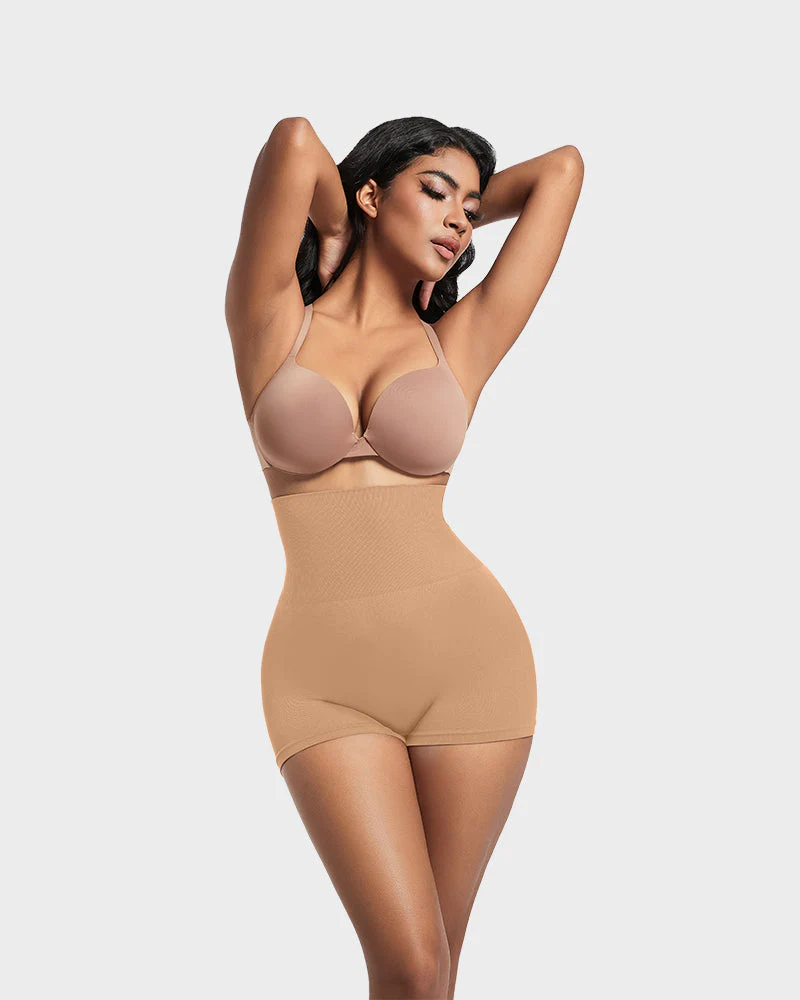 High-Waist Seamless Butt Lifting Shaping Shorts - Image 39
