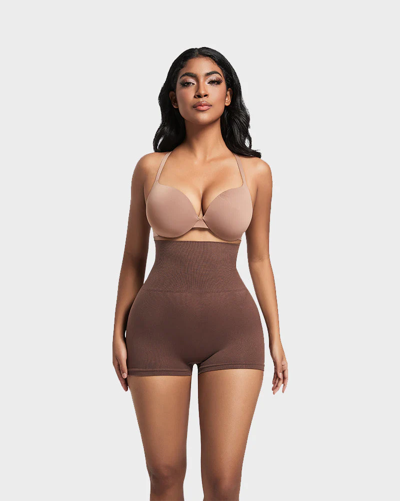 High-Waist Seamless Butt Lifting Shaping Shorts - Image 8