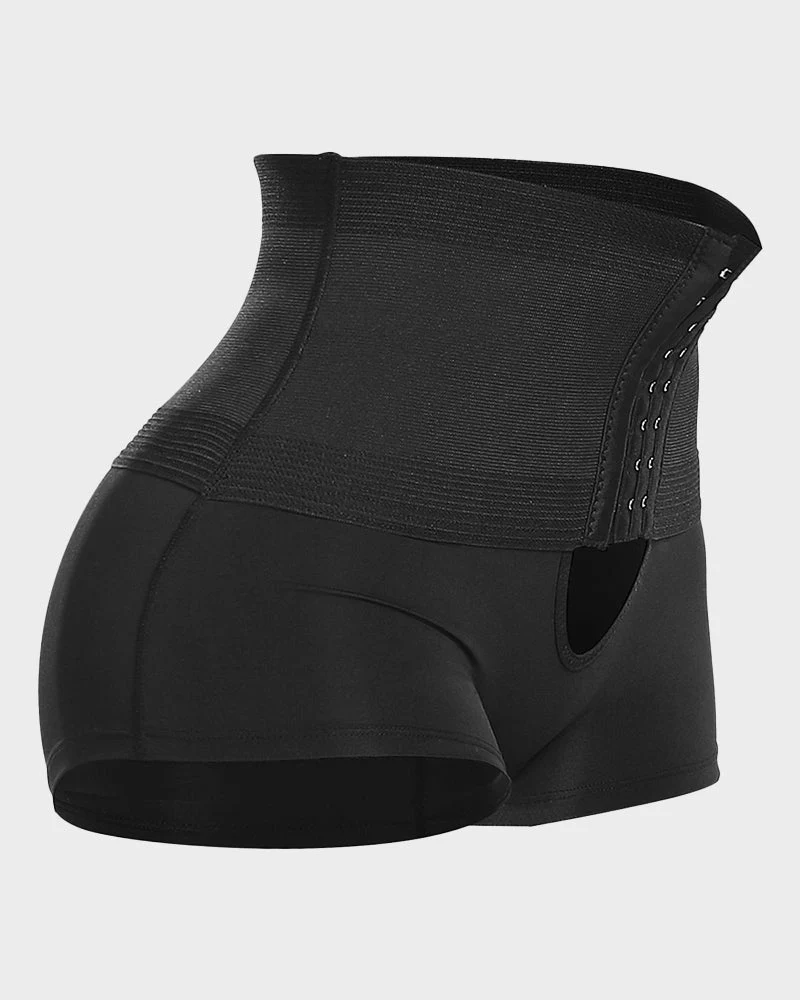 High-Waist Tummy Control Shaping Boyshort Panty - Image 5