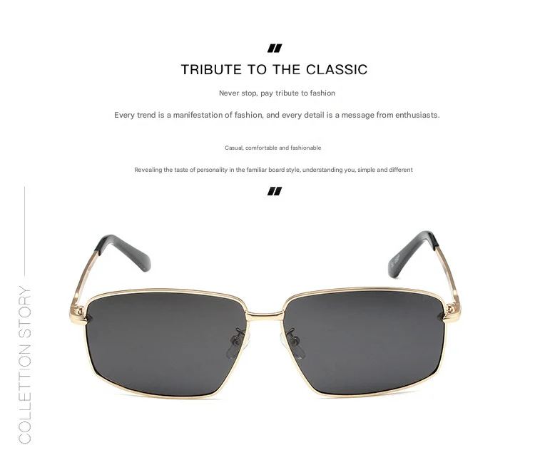 Idir Gold Olive Polarized Sunglasses - Image 8
