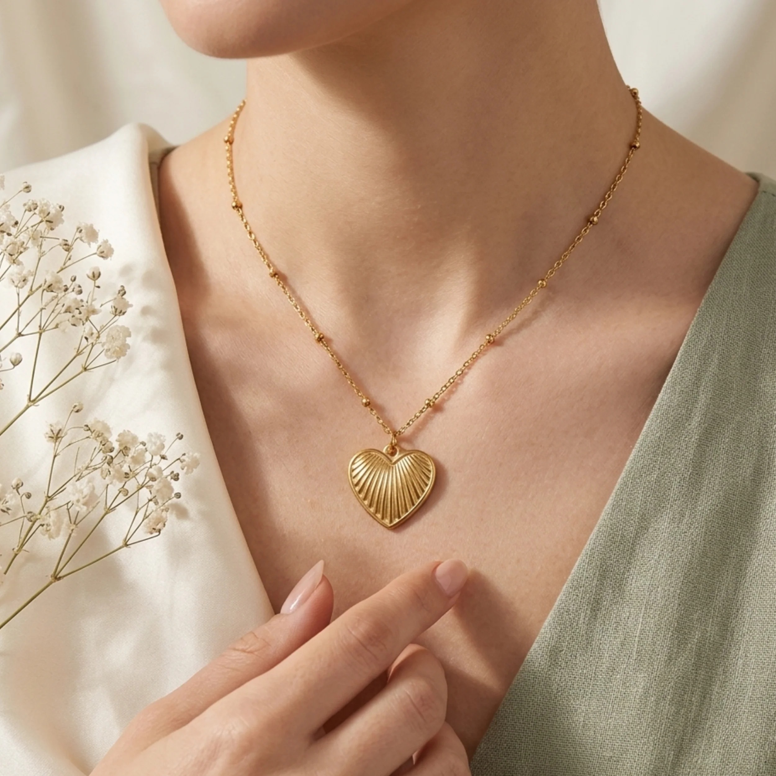 Illuminé Heart Necklace - Image 5
