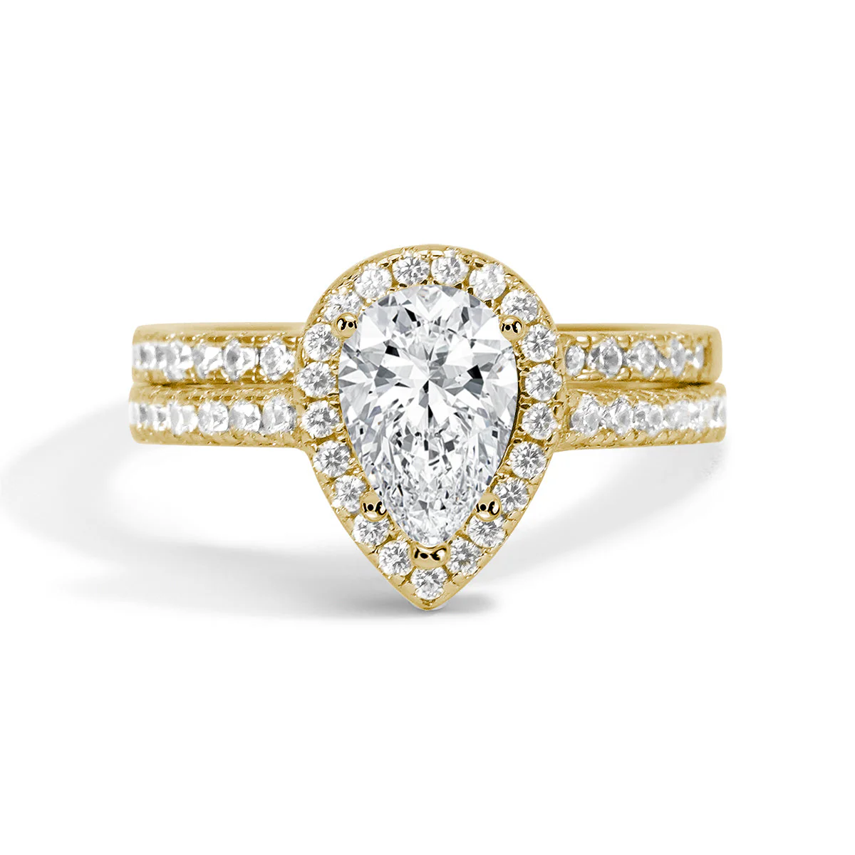 Isabella Moissanite Gold Ring