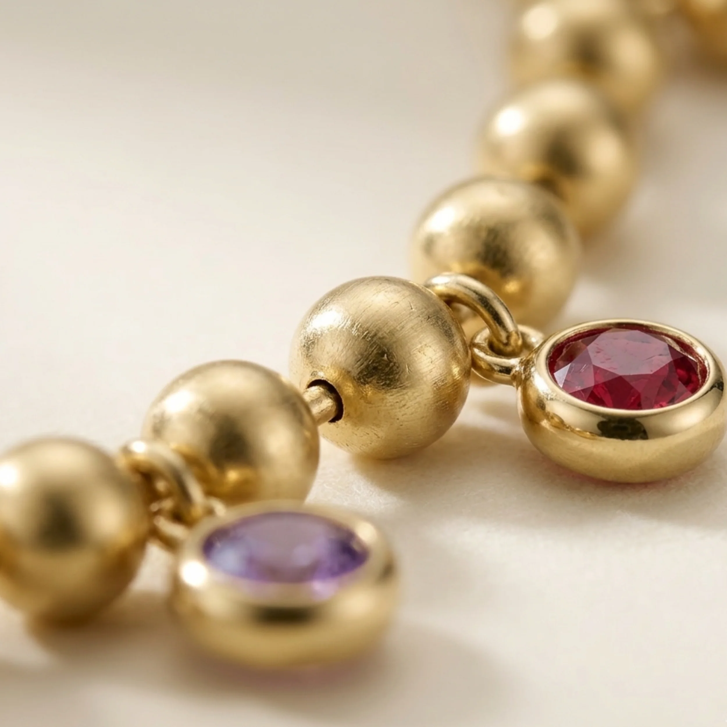 Isolde Crystal Layered Necklace - Image 6