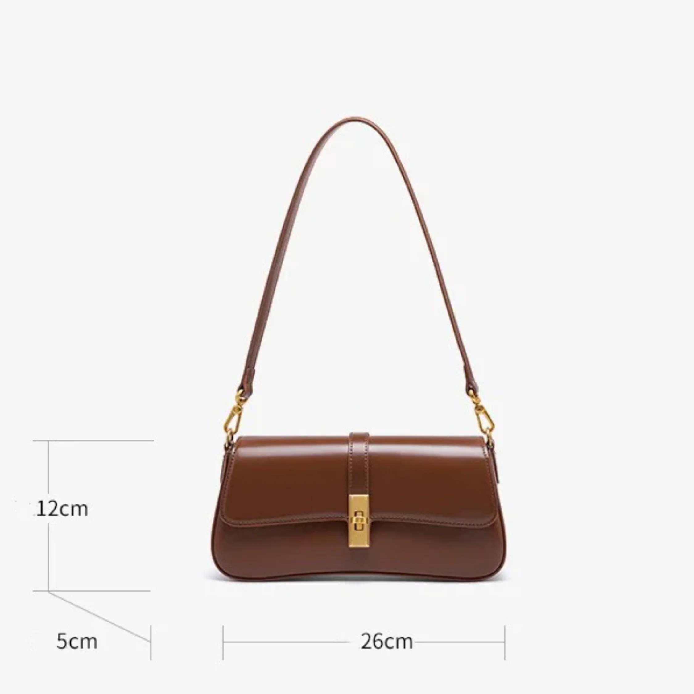 Kaelune Genuine Leather Vintage Crossbody Shoulder Bag - Image 10