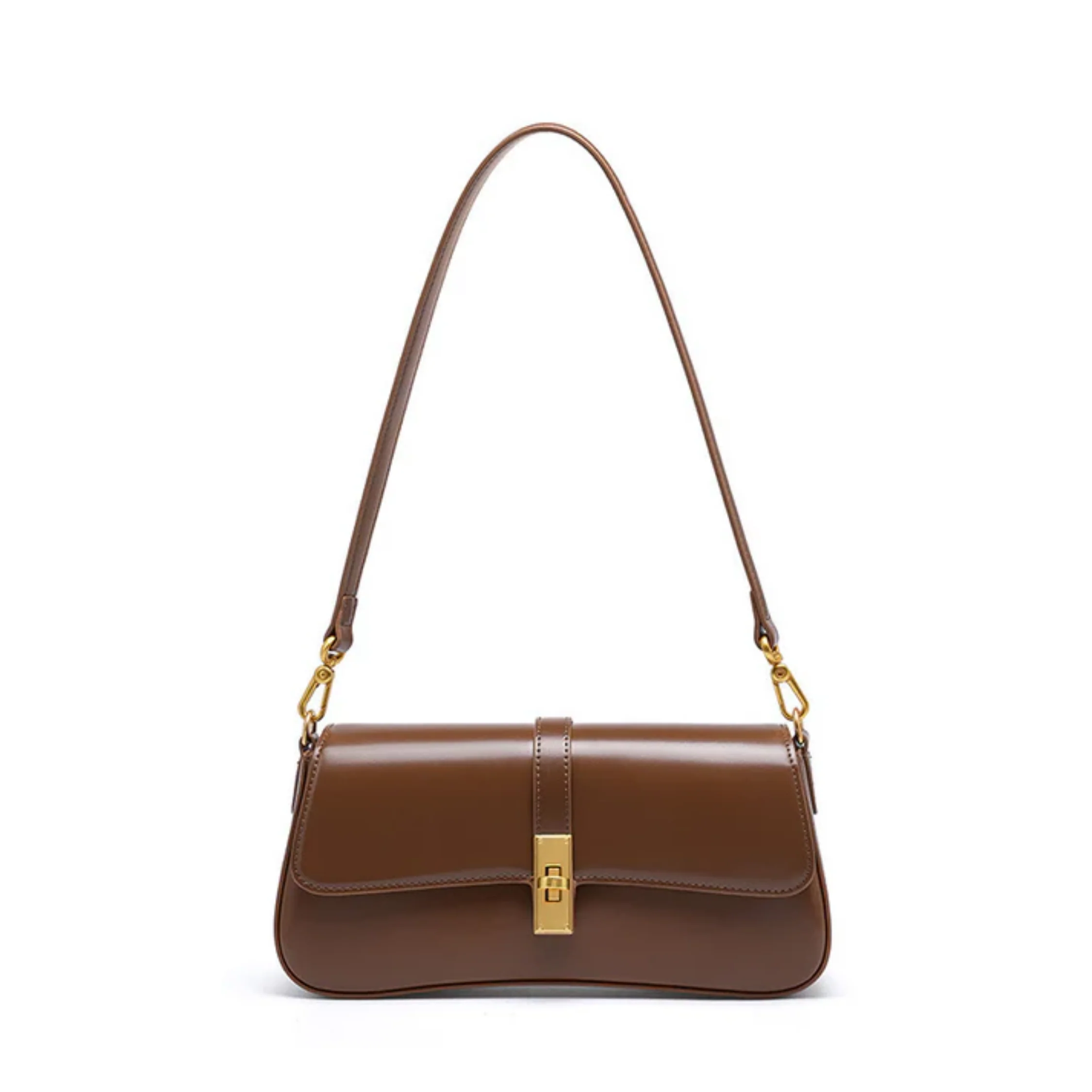 Kaelune Genuine Leather Vintage Crossbody Shoulder Bag - Image 2