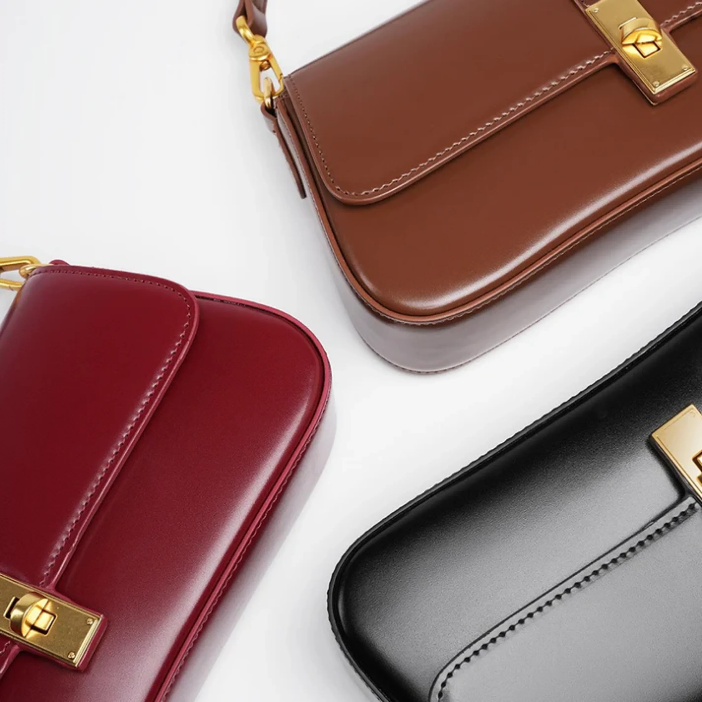 Kaelune Genuine Leather Vintage Crossbody Shoulder Bag - Image 5