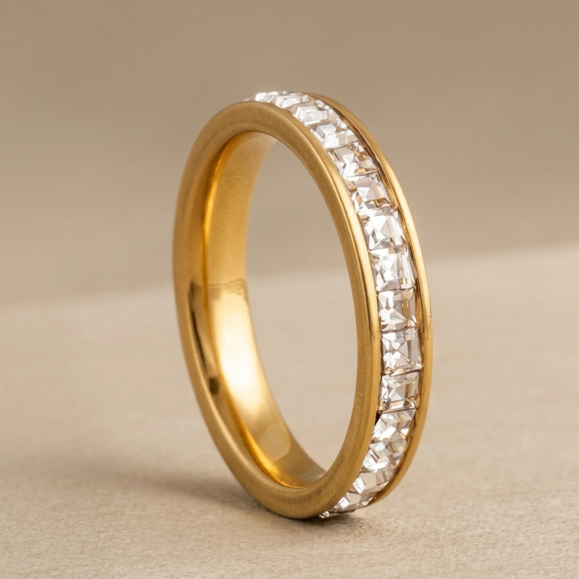 Katarina Radiance Crystal Band Ring